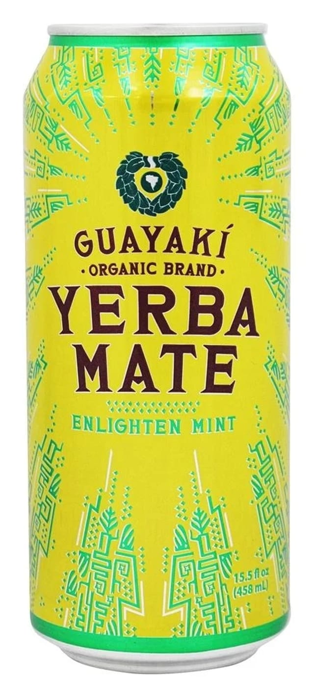 Yerba Mate Enlighten Mint.
