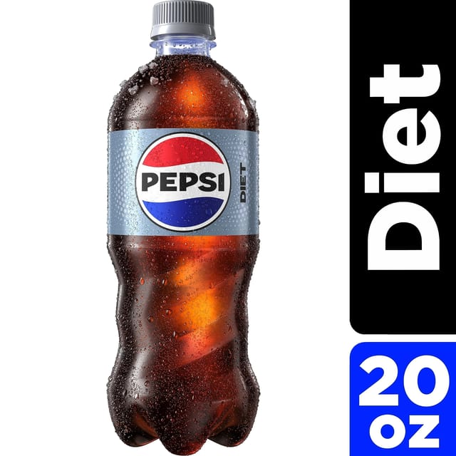 Diet Pepsi Bottle.