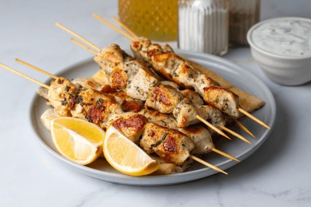 Atlas Chicken Skewers.