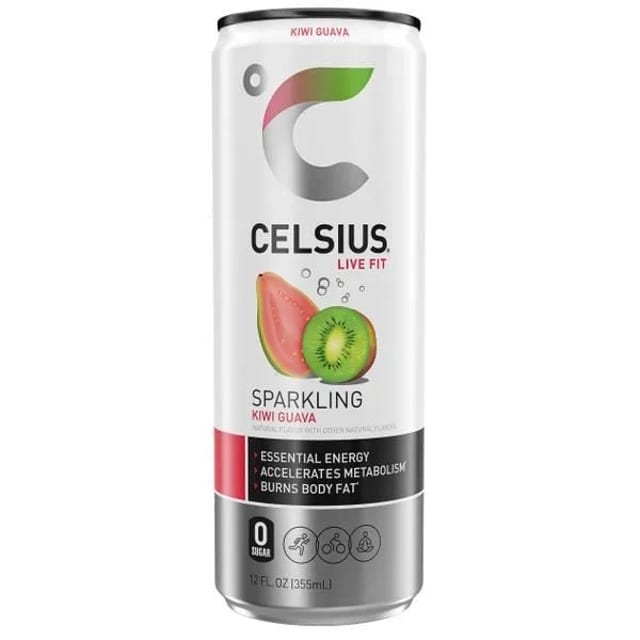 Celsius Kiwi Guava.