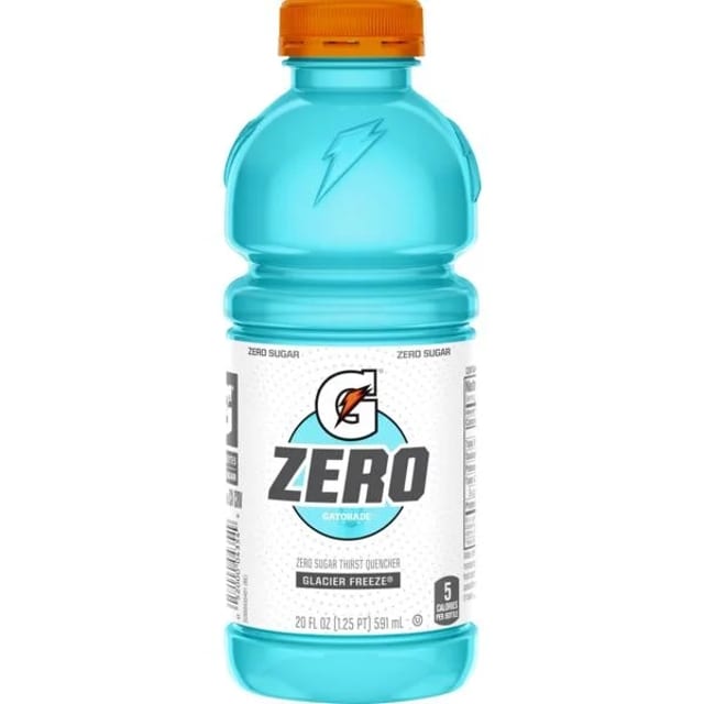 Gatorade Glacier Freeze Zero.
