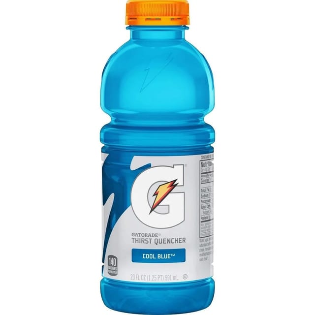 Gatorade Cool Blue.