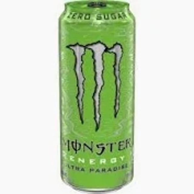 Monster Zero Sugar Ultra Paradise.