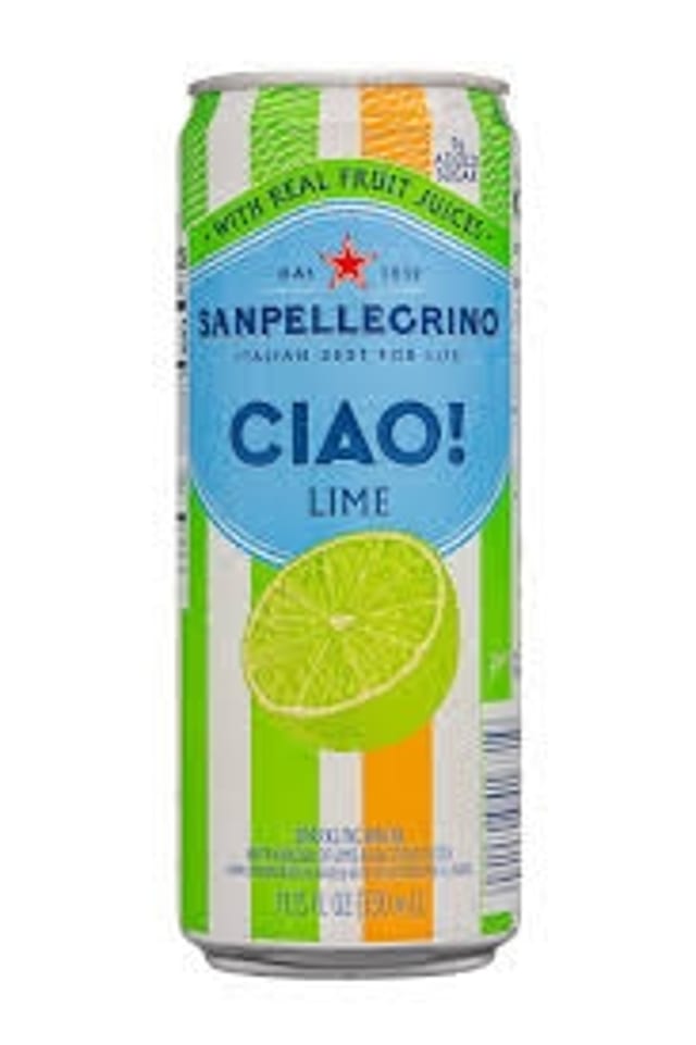 San Pellegrino Lime Ciao.