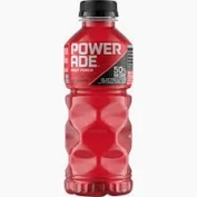 Powerade Fruit Punch.