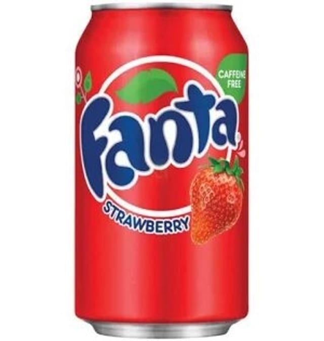 Fanta Strawberry Can.