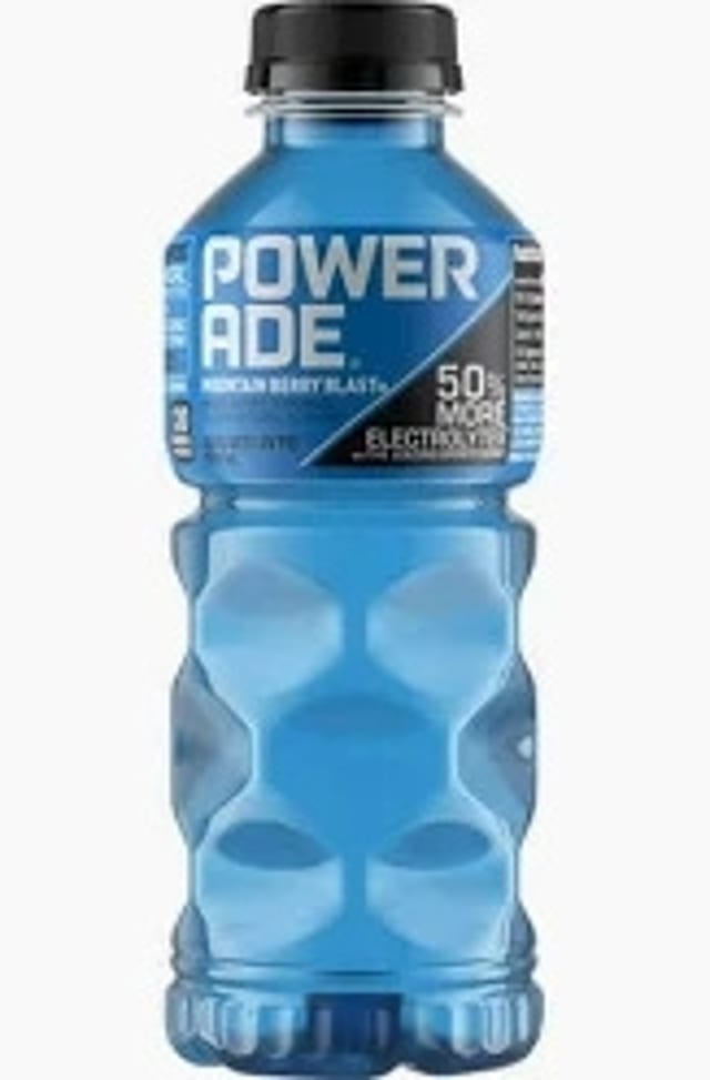 Powerade Mountain Berry Blast.